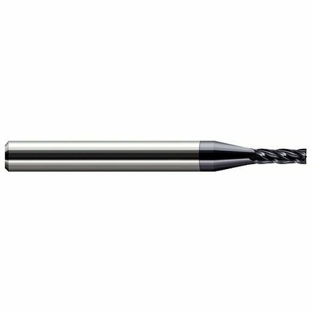 HARVEY TOOL 0.2031 in. 13/64 Cutter dia. x 0.6250 in. 5/8  Carbide Square End Mill, 3 Flutes, AlTiN Coated 836413-C3